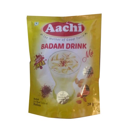 Aachi Badam Drink MixÂ Â (Combo Pack 1 + 1 Free, 200 g each)