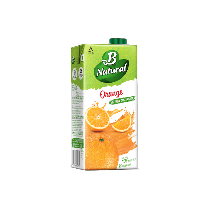 B NATURAL ORANGE JUICE