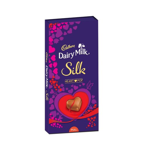 Cadbury Dairy Milk Silk Heart Pop Bars