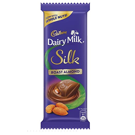 Cadbury Dairy Milk Silk Roast Almond Bars