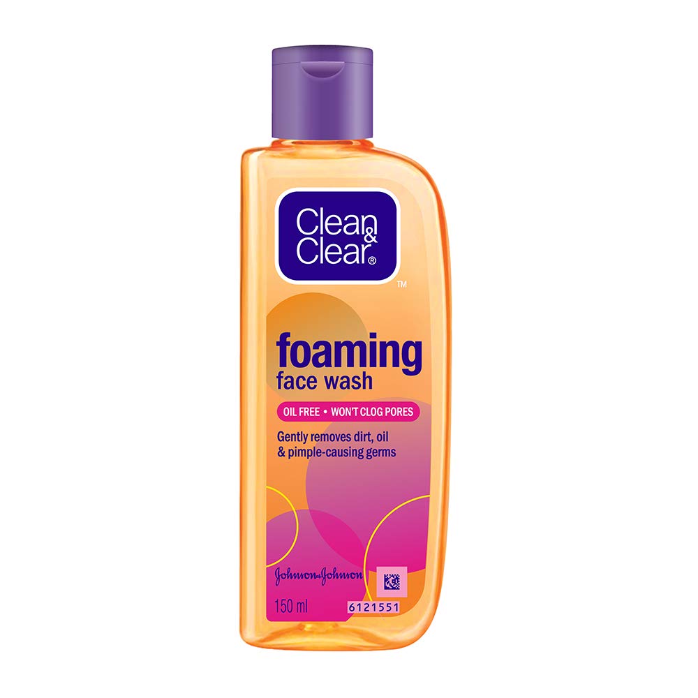 CLEAN & CLEAR FOAMING FACEWASH