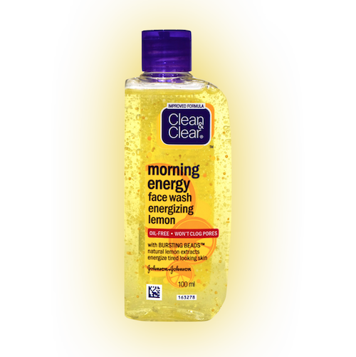 CLEAN & CLEAR MORNING ENERGY ENERGIZING LEMON FACE WASH