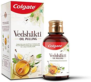 COLGATE VEDSHAKTHI OIL PULLING TULSI & CLOVE