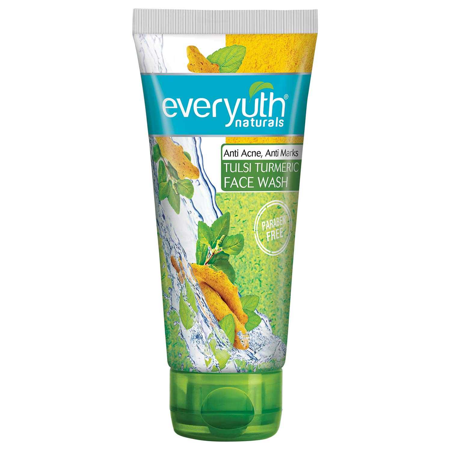 EVERYUTH NATURALS THULSI TURMERIC FACE WASH