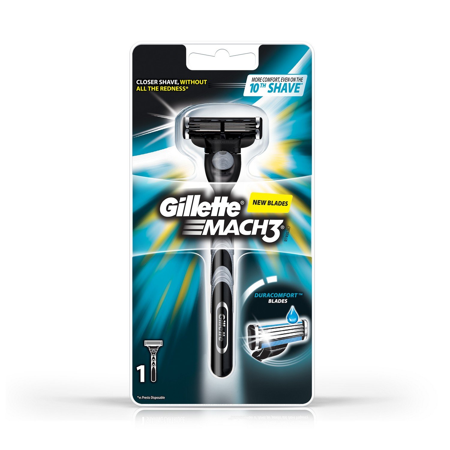GILLETTE MACH 3 MANUAL RAZOR MEN