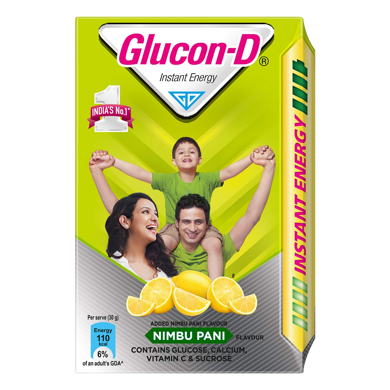 GLUCON-D Energy DrinkÂ Nimbu Pani Flavored