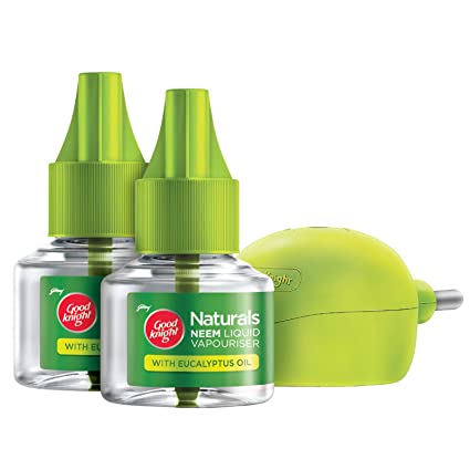 Good Knight Naturals LMD + 3 Refill Mosquito Vaporiser Refill