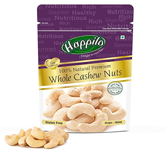 Happilo 100% Natural Premium Whole Cashews