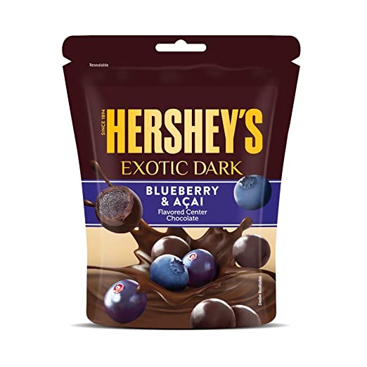HERSHEY'S Exotic Dark Blueberry and Acai Chocolate Truffles