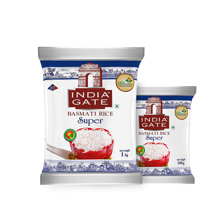 INDIA GATE SUPER BASMATI RICE ( LONG GRAIN )
