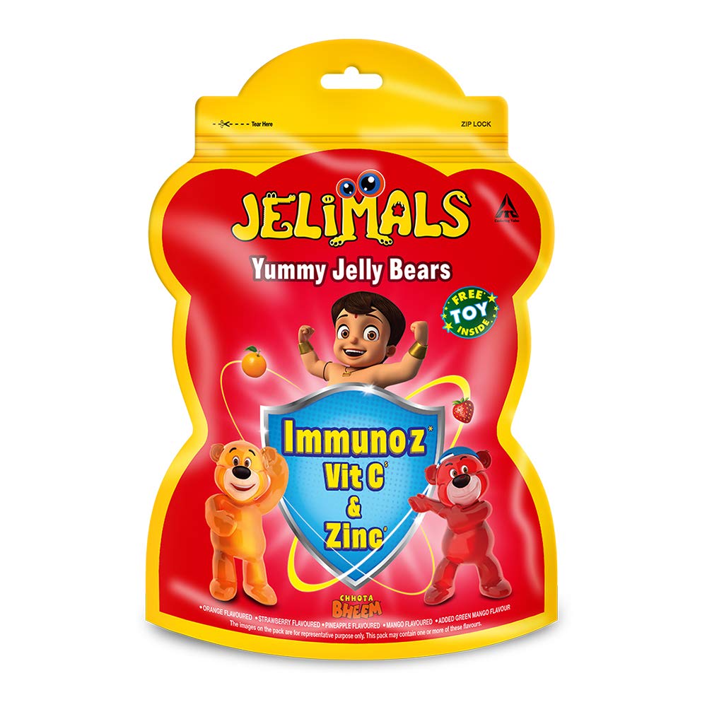 Jelimals Bears Assorted Jelly CandyÂ Â (Advanture Booster Toys Free)