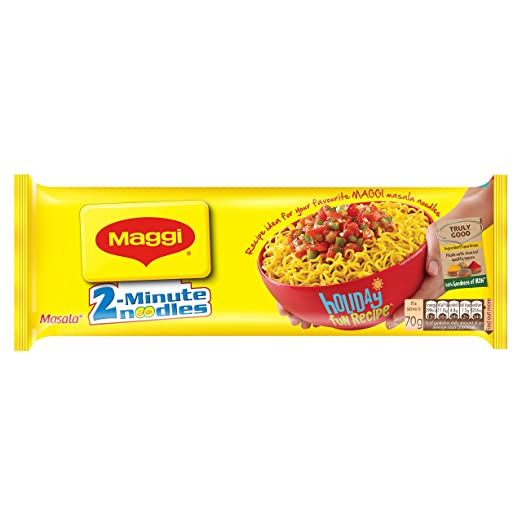 Maggi Masala Instant Noodles Vegetarian