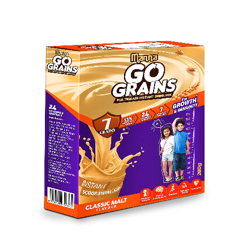 Manna Go Grains Classic Malt for Growth & Immunity