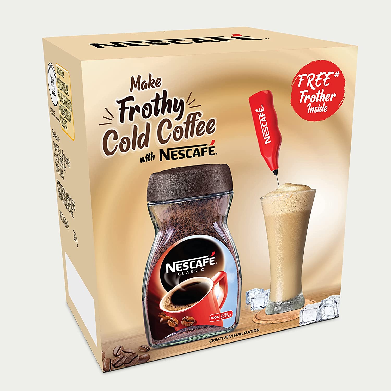 NESCAFE FROTHY CLASSIC INSTANT COFFEE