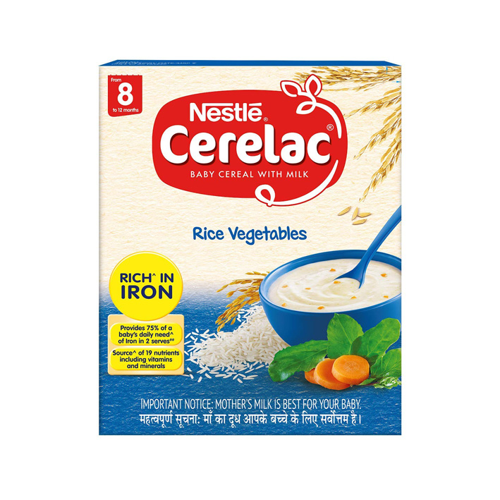 NESTLE CERELAC RICE VEGETABLE