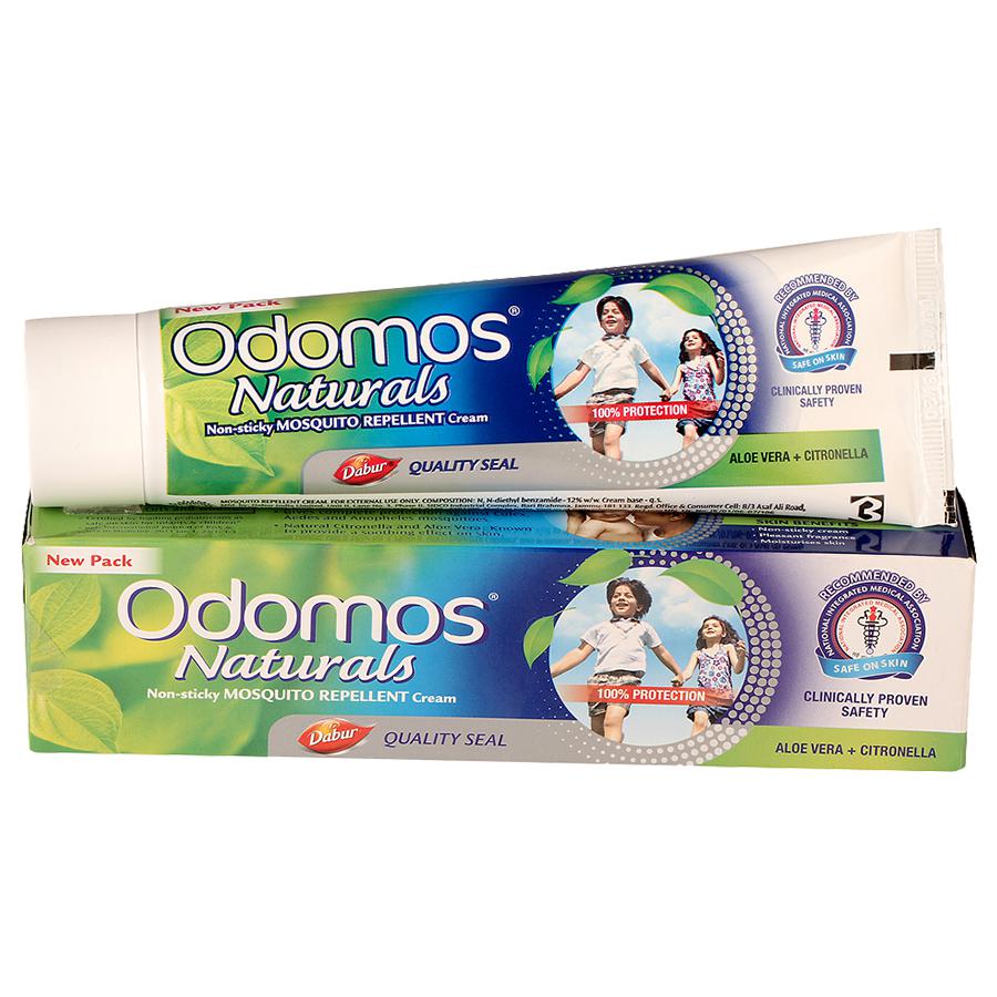 Odomos Naturals Non Sticky Mosquito Repellent Cream