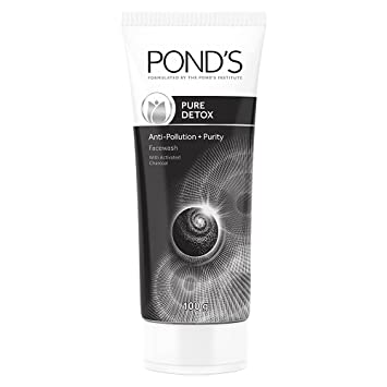 PONDS PURE WHITE ANTI POLLUTION + PURITY FACE WASH