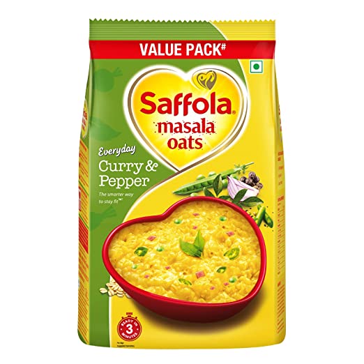Saffola Curry and Pepper Masala Oats