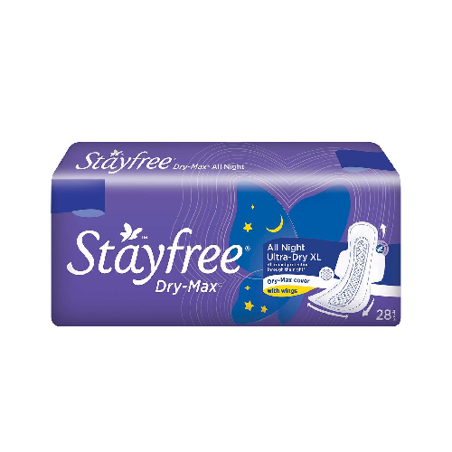 STAYFREE Dry-Max All Night XL Wings Sanitary PadÂ Â 