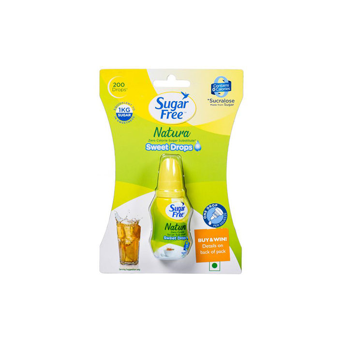 SUGARFREE NATURA DROPS SWEETENER