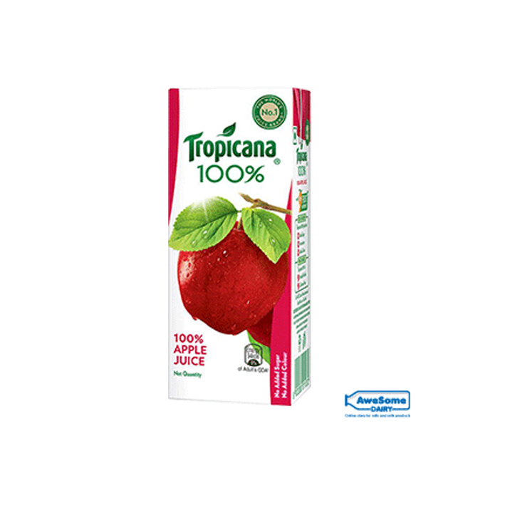 TROPICANA 100 % APPLE JUICES