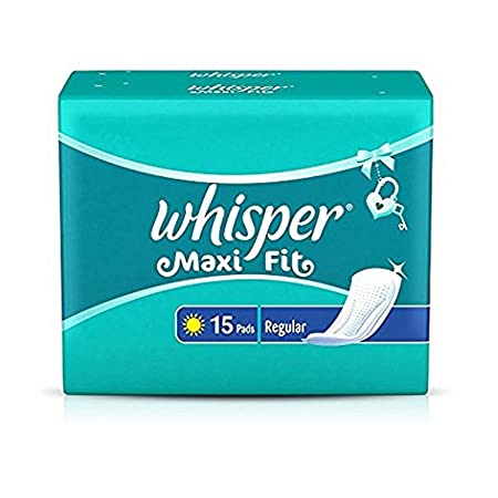 Whisper Maxi Fit Regular Wings Sanitary PadÂ 